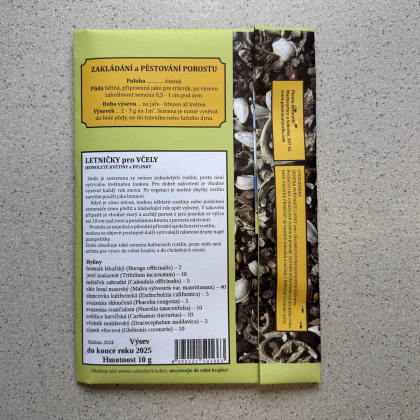 Jednoročné kvety pre včely - Planta Naturalis - lúčna zmes - 10 g