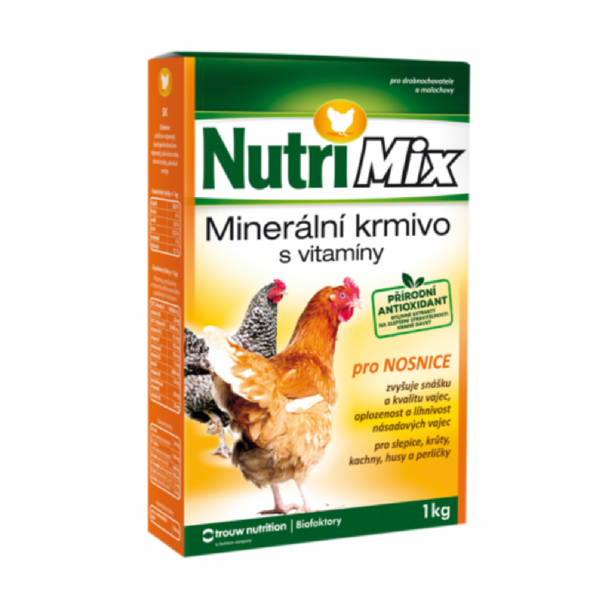 Krmivo NUTRI MIX - pre nosnice - predaj krmiva - 1 kg