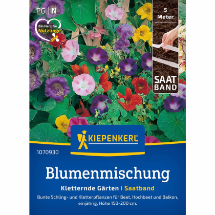 Zmes popínavých rastlín - predaj výsevných pásikov - 5 m