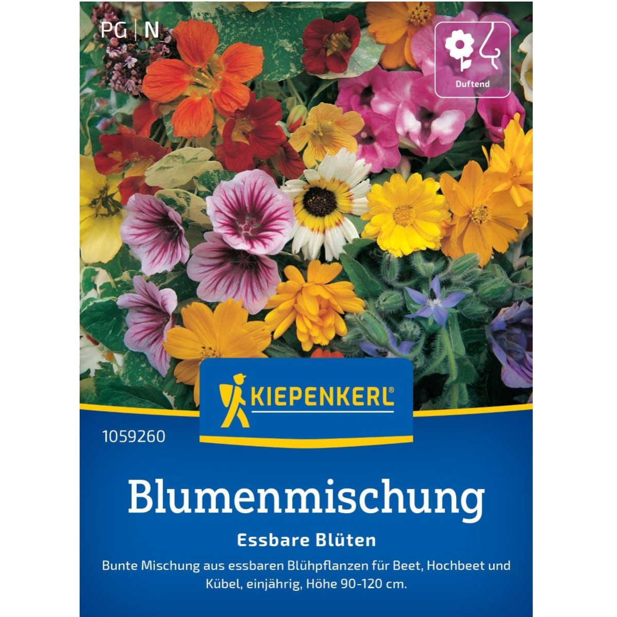Zmes kvetín - jedlé kvety - Kiepenkerl - predaj semien - 1 ks