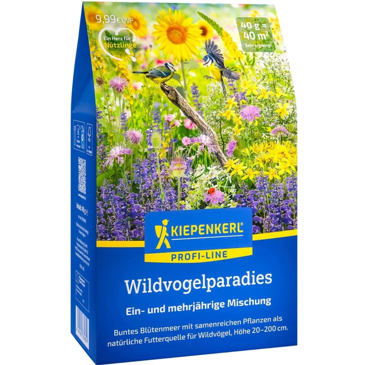 Kvetinová zmes - Divoký vtáčí raj - predaj semien - 1 ks