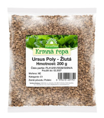 Krmná repa - Osivo - Ursus Poly žlutá - 0,2 kg