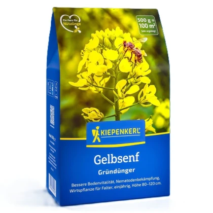 Zelené hnojenie - Žltá horčica - predaj semien - 500 g