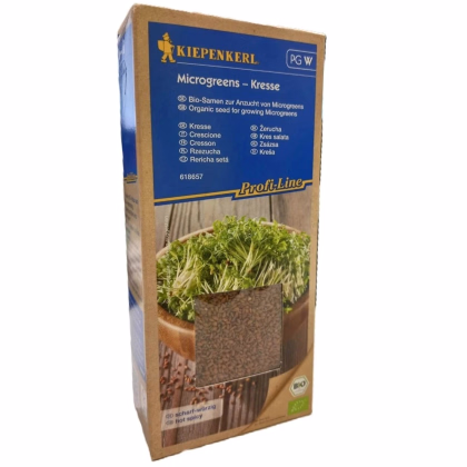 BIO Žerucha siata - microgreens - predaj bio semien na klíčenie - 200 g