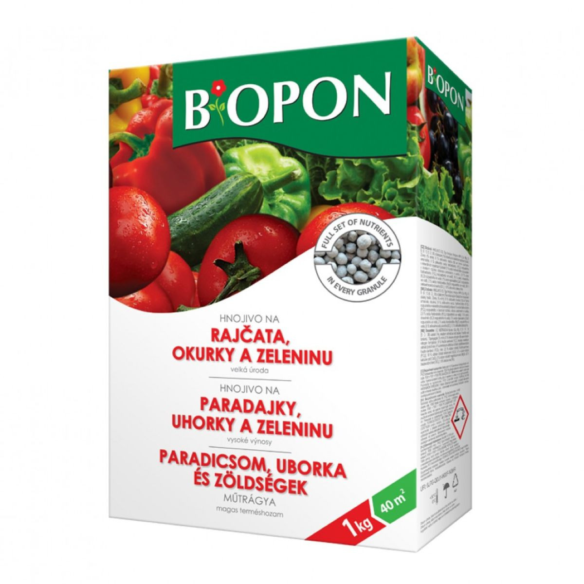 Hnojivo pre paradajky a uhorky - BoPon - 1 kg