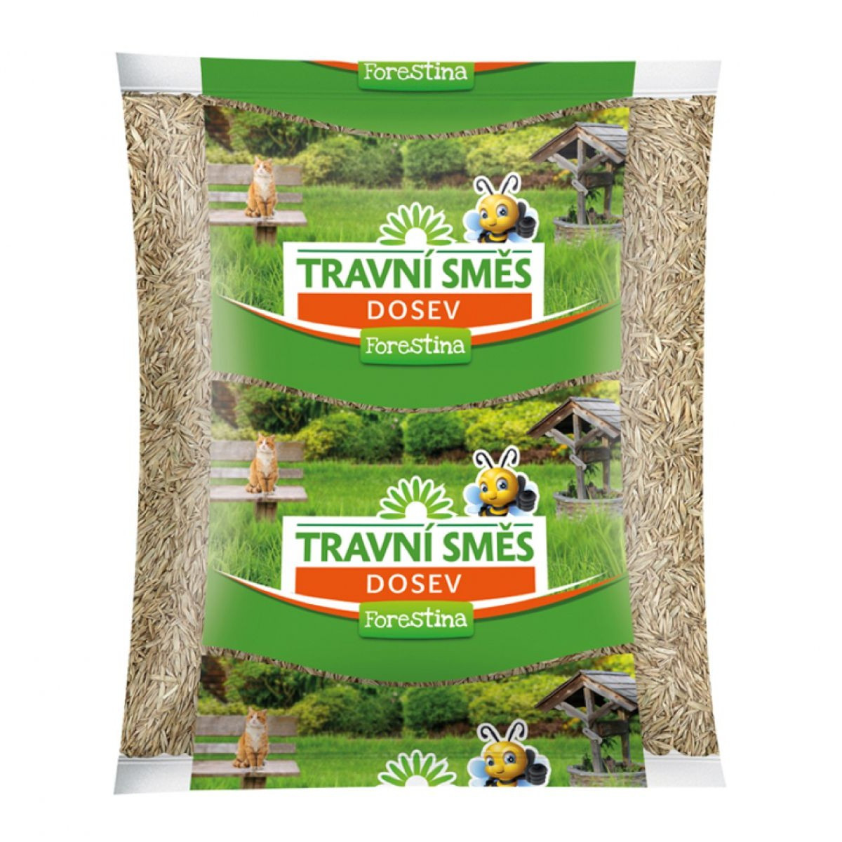Trávna zmes na dosievanie - Forestina - trávna zmes - 500 g