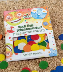 Semienkové kvetinové konfetti - okrúhle - Sperli - predaj semien - 1 ks