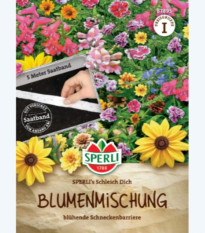 Rozkvitnutá zábrana proti slimákom - Sperli - predaj výsevných pásikov - 1 ks