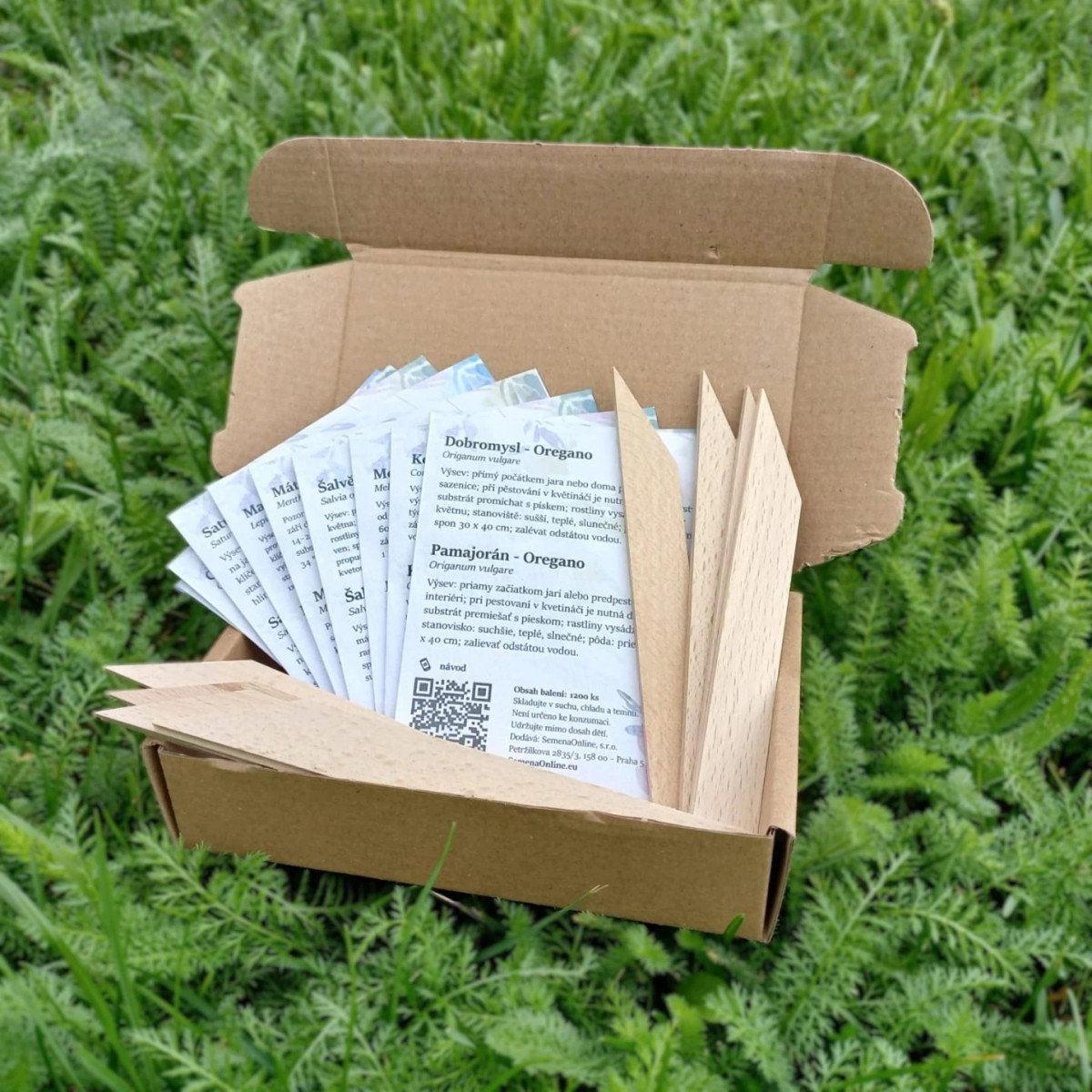 Darčeková súprava pre ženy – balíček semienok