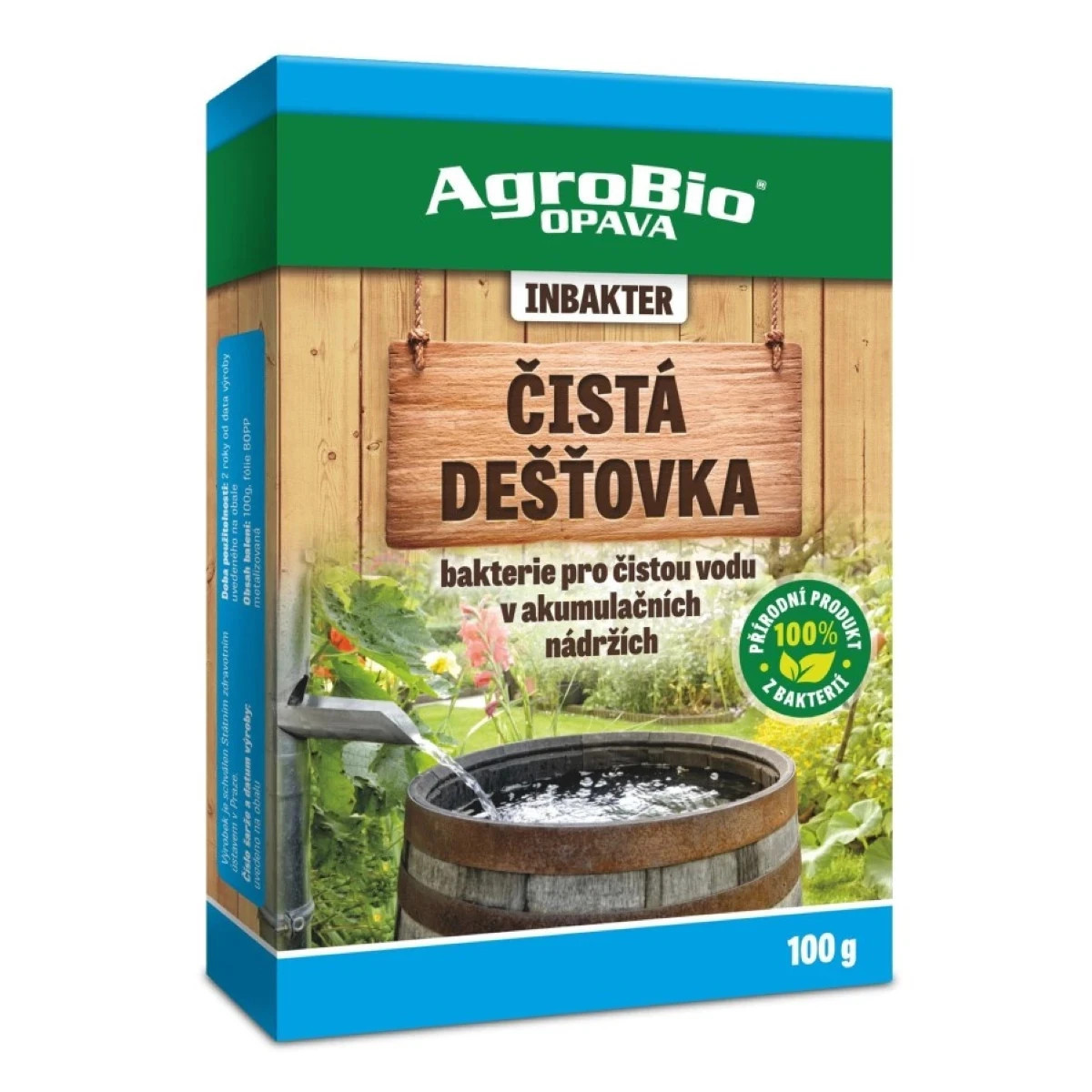 INBAKTER - Čistá dažďovka - AgroBio - predaj stimulátorov - 100 g
