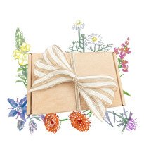 Darčeková súprava jedlých kvetov - balíček semienok