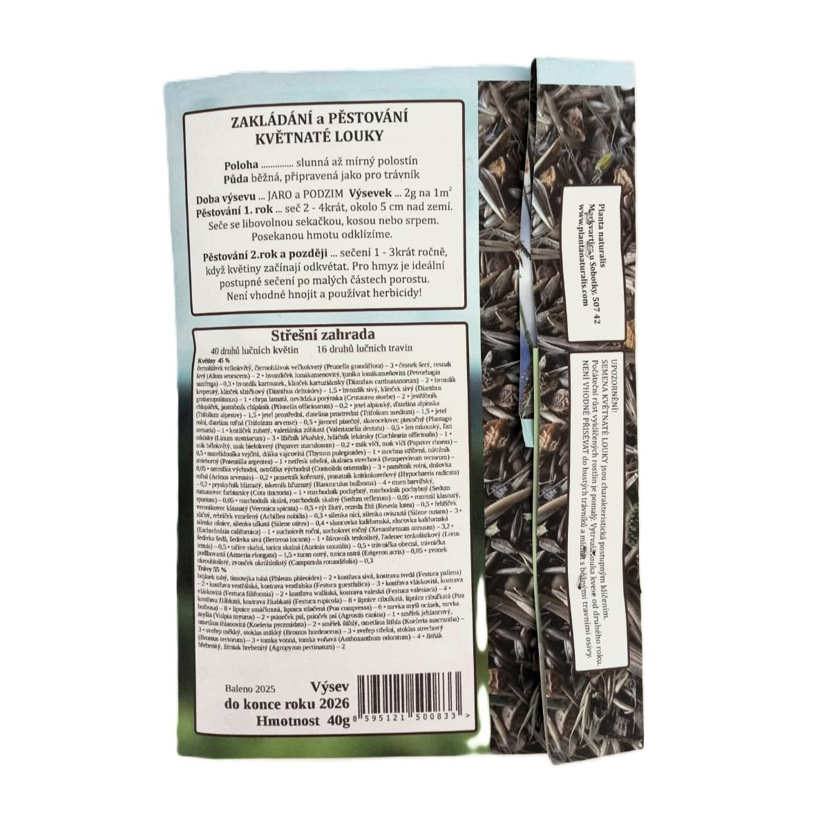 Strešná záhrada - Planta Naturalis - predaj semien - 40 g