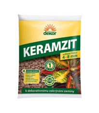 Keramzit dekor 4 – 8 mm - umelé kamenivo - 1 l