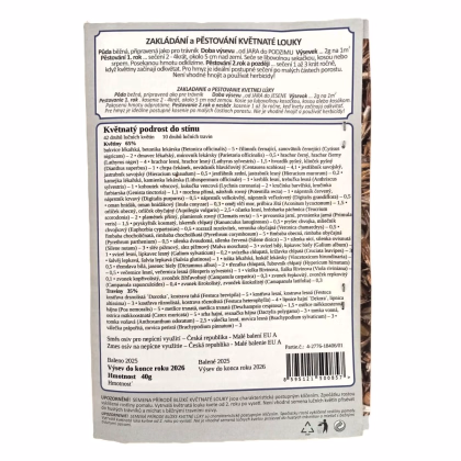 Kvetnatý podrast do tieňa - Planta Naturalis - lúčna zmes - 40 g