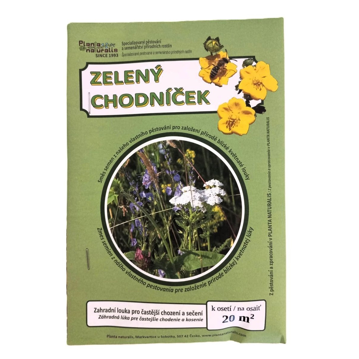 Zelený chodníček - Planta Naturalis - lúčna zmes - 40 g