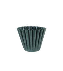 Kovový kvetináč Ronja – zelený – veľ. S – Strömshaga – predaj obalov