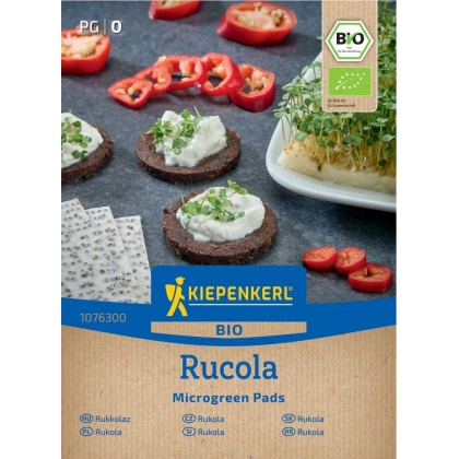 Microgreen - Mikrozelenina - Náhradné Pláty Bio Rukoly - 3 Ks