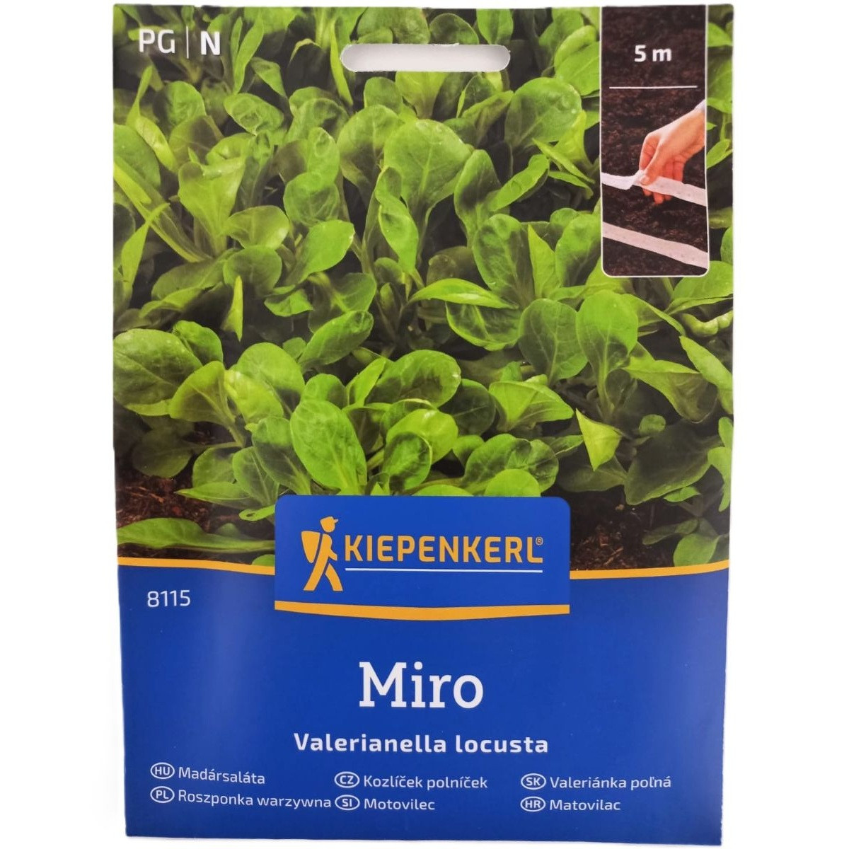 Semená šalátu Miro - predaj výsevných pásikov - 1 ks