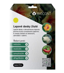 Lepiace dosky Biocont - bio ochrana - proti škodcom - 5 ks v balení