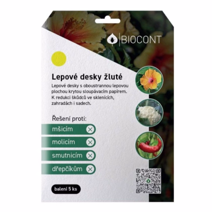 Lepiace dosky Biocont - bio ochrana - proti škodcom - 5 ks v balení