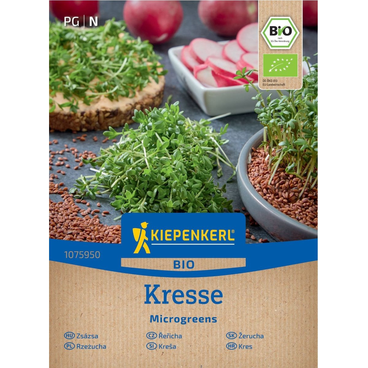 BIO Žerucha - Kiepenkerl - predaj bio semien na klíčenie - 60 g