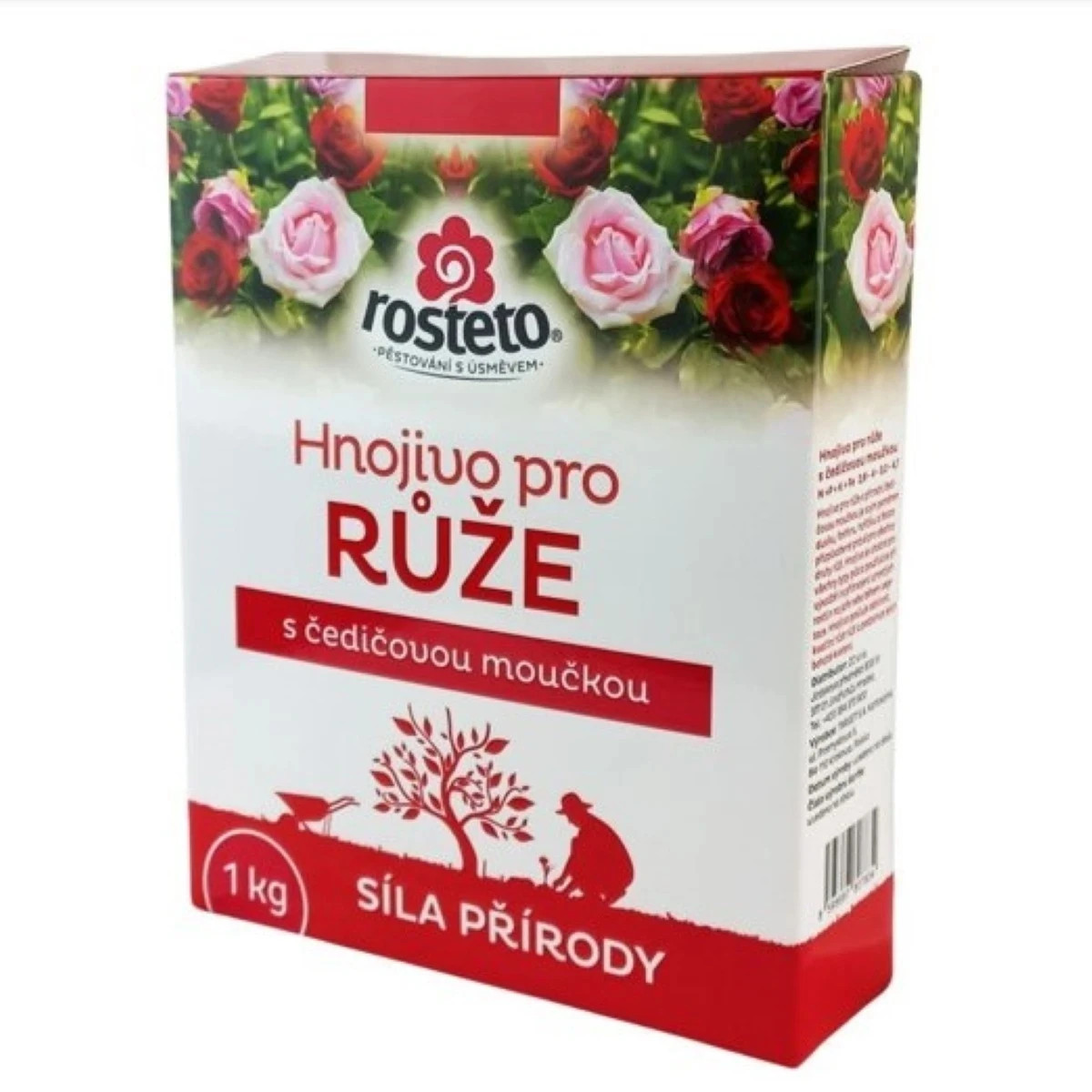 Hnojivo pre ruže s čadičovou múčkou - Rosteto - predaj hnojív - 1 kg