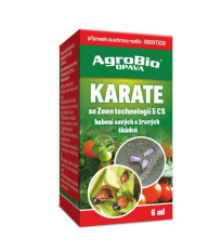 Karate so Zeon technológiou proti škodcom - AgroBio Opava - predaj ochrany rastlín - 6 ml