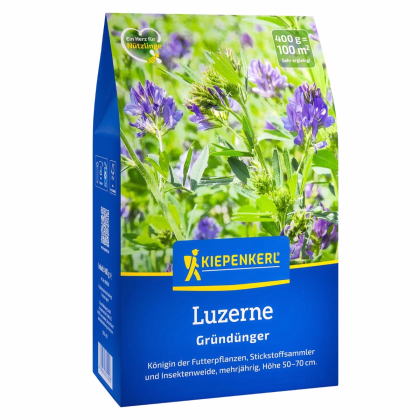Zelené hnojenie - lucerna - predaj semien - 400 g