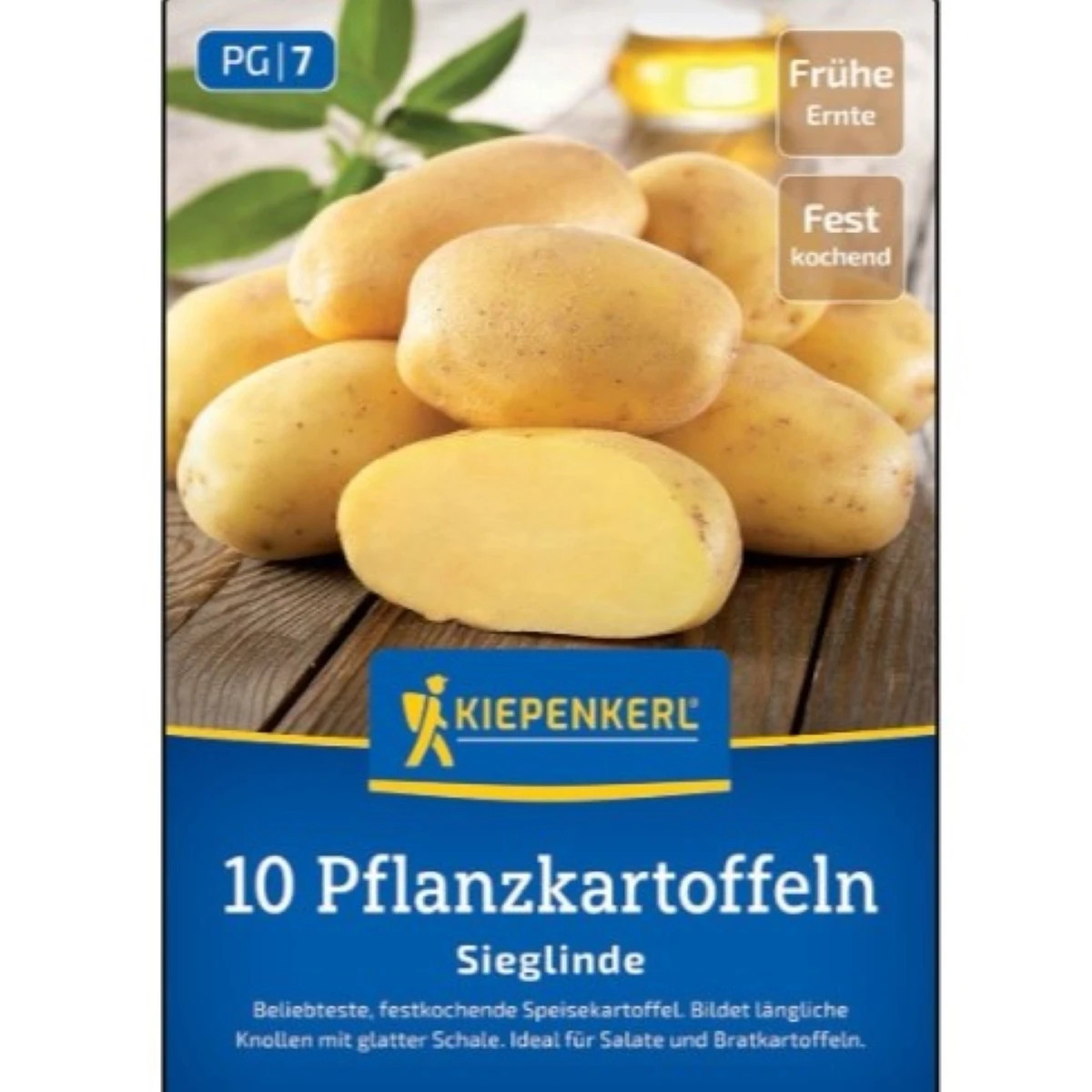 Sadbové zemiaky Sieglinde - Solanum tuberosum - Kiepenkerl - sadivo - 10 ks