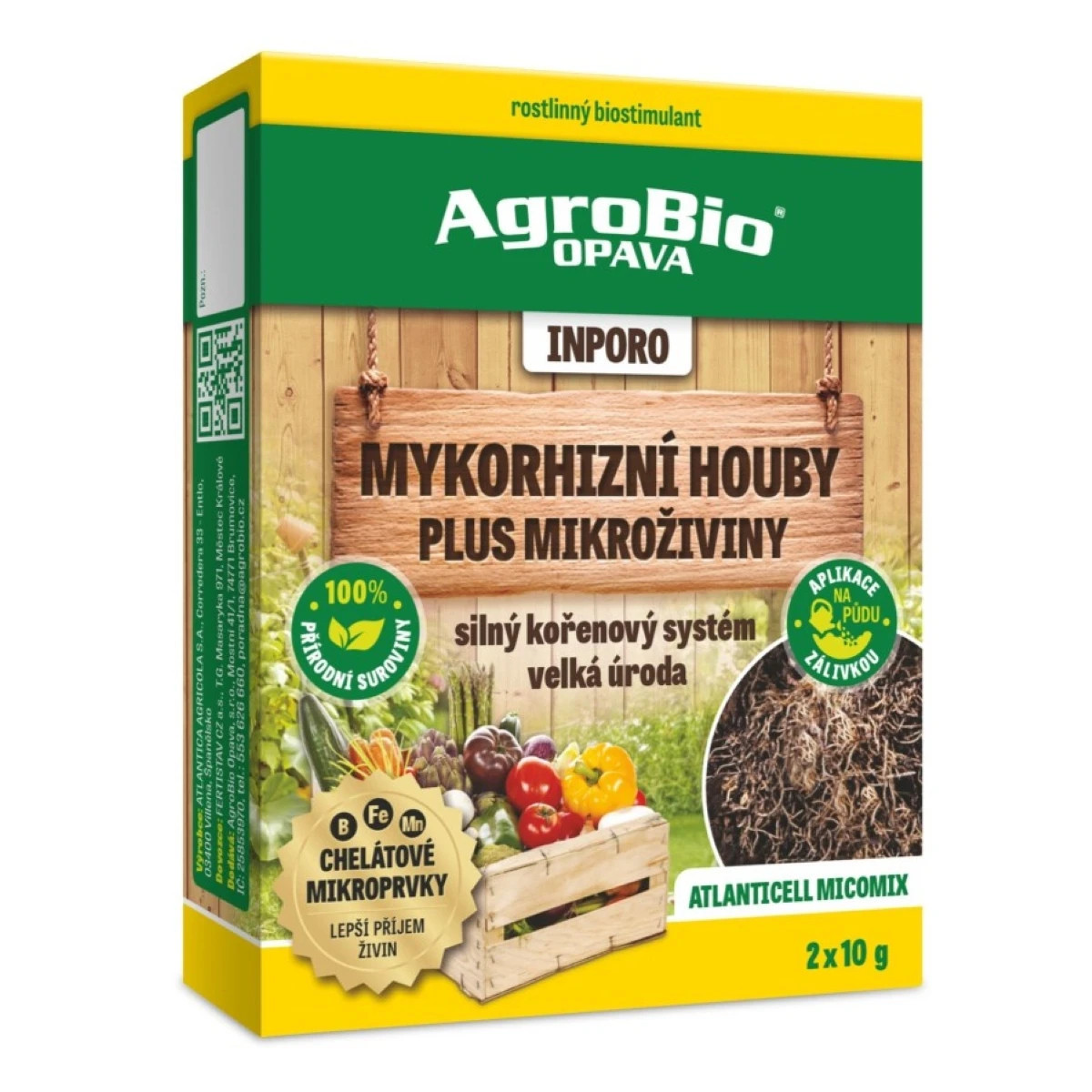 INPORO Atlanticell Micomix - AgroBio - hnojivo - 2 x 10 g