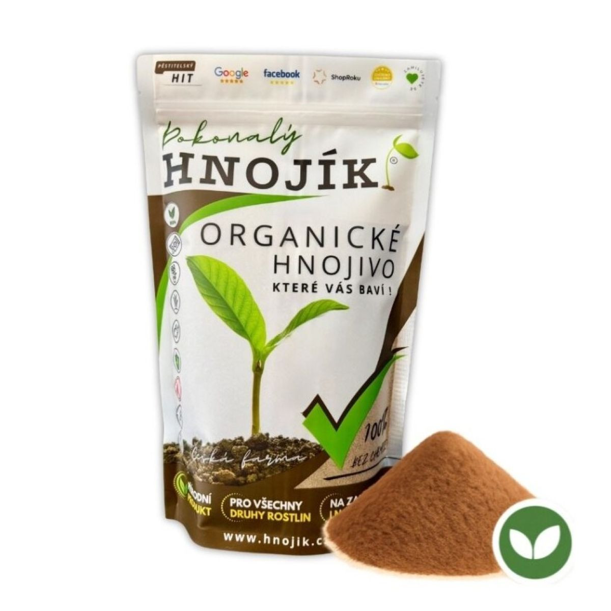 České organické hnojivo - Hnojík - predaj hnojív - 1,3 l