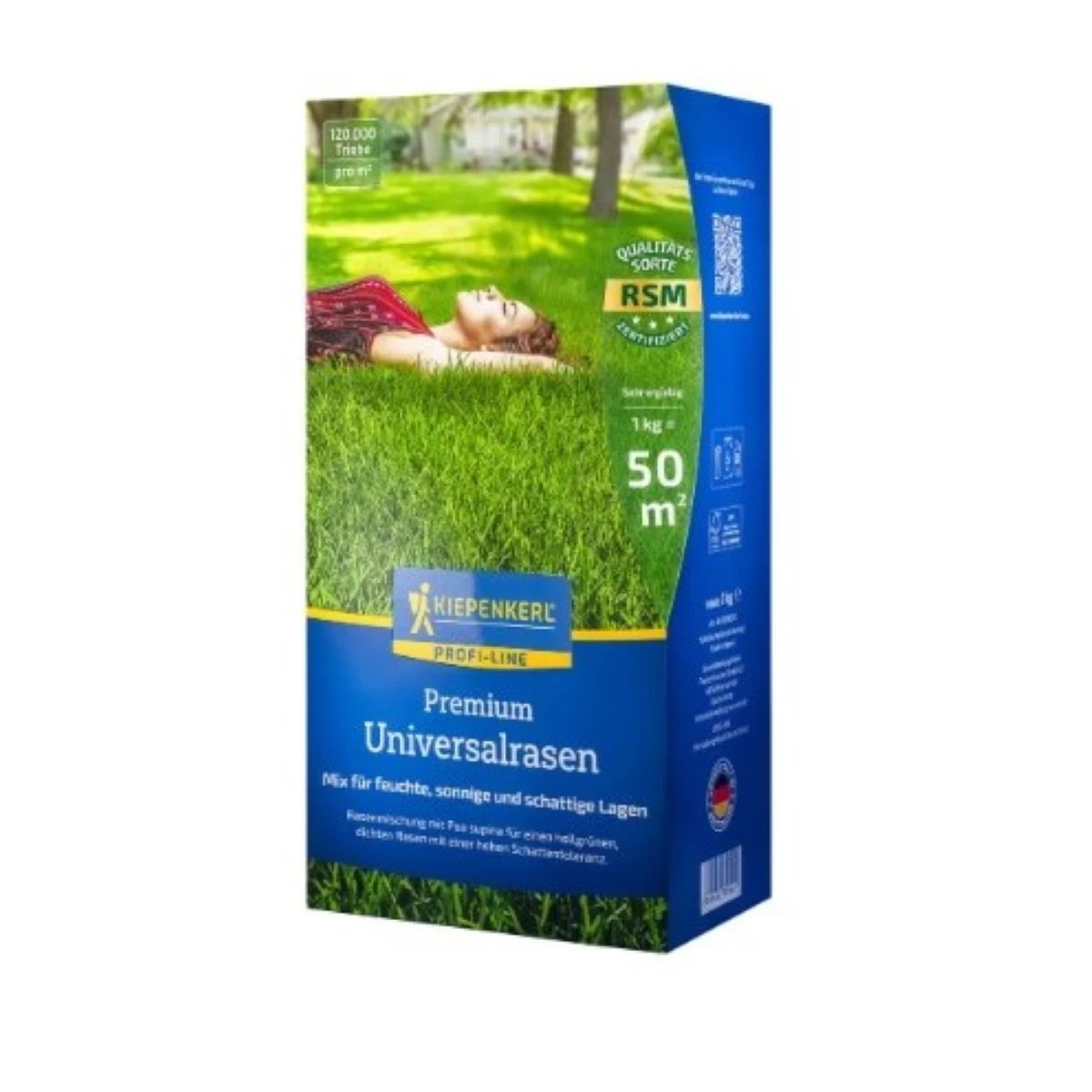 Trávnik univerzálny tmavozelený Premium Profi Line - osivo Kiepenkerl - zmes - 1 kg