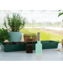 Ručný lis na výrobu rašelinových kvetináčov - 4 cm - SOGO - pestovateľské pomôcky - 1 ks