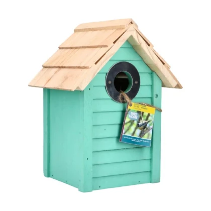 Vtáčia búdka zelená Beach Hut Curacao - domček pre vtáctvo - 1 ks
