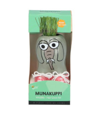 Sloní kvetináč s rastúcou trávou - Pieterpik - 1 ks