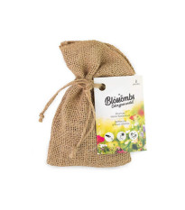 Jutové vrecko s kvetinovými bombami - Blossombs - 8 guličiek - 1 balenie