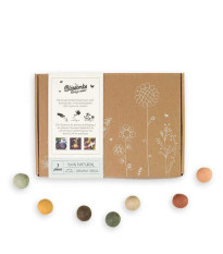 Semienkové bomby - darčeková sada - Blossombs - 7 guliek - 1 balenie