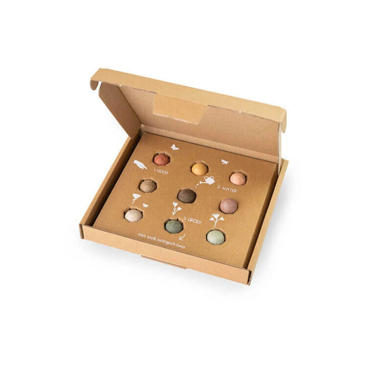 Semienkové bomby - darčeková sada - Blossombs - 9 guliek - 1 balenie