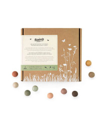 Semienkové bomby - darčeková sada - Blossombs - 9 guliek - 1 balenie