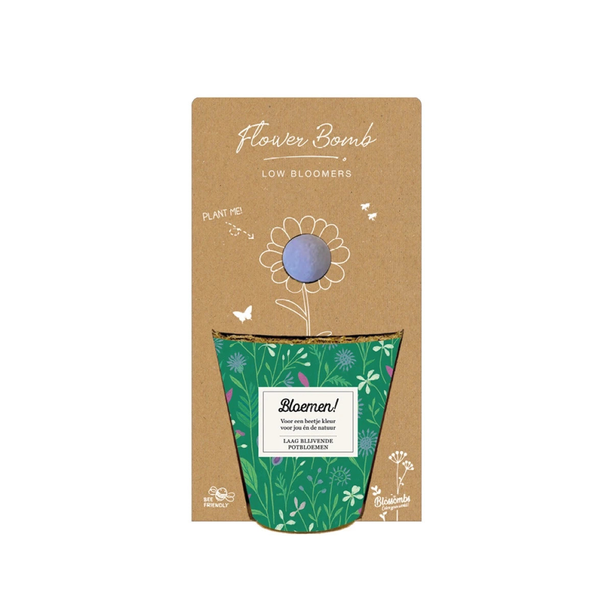 Pestovateľský set - Grow kit - nízkorastúca kvetinová zmes - Blossombs - 1 ks