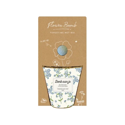 Pestovateľský set - Grow kit - zmes nezábudiek - Blossombs - 1 ks