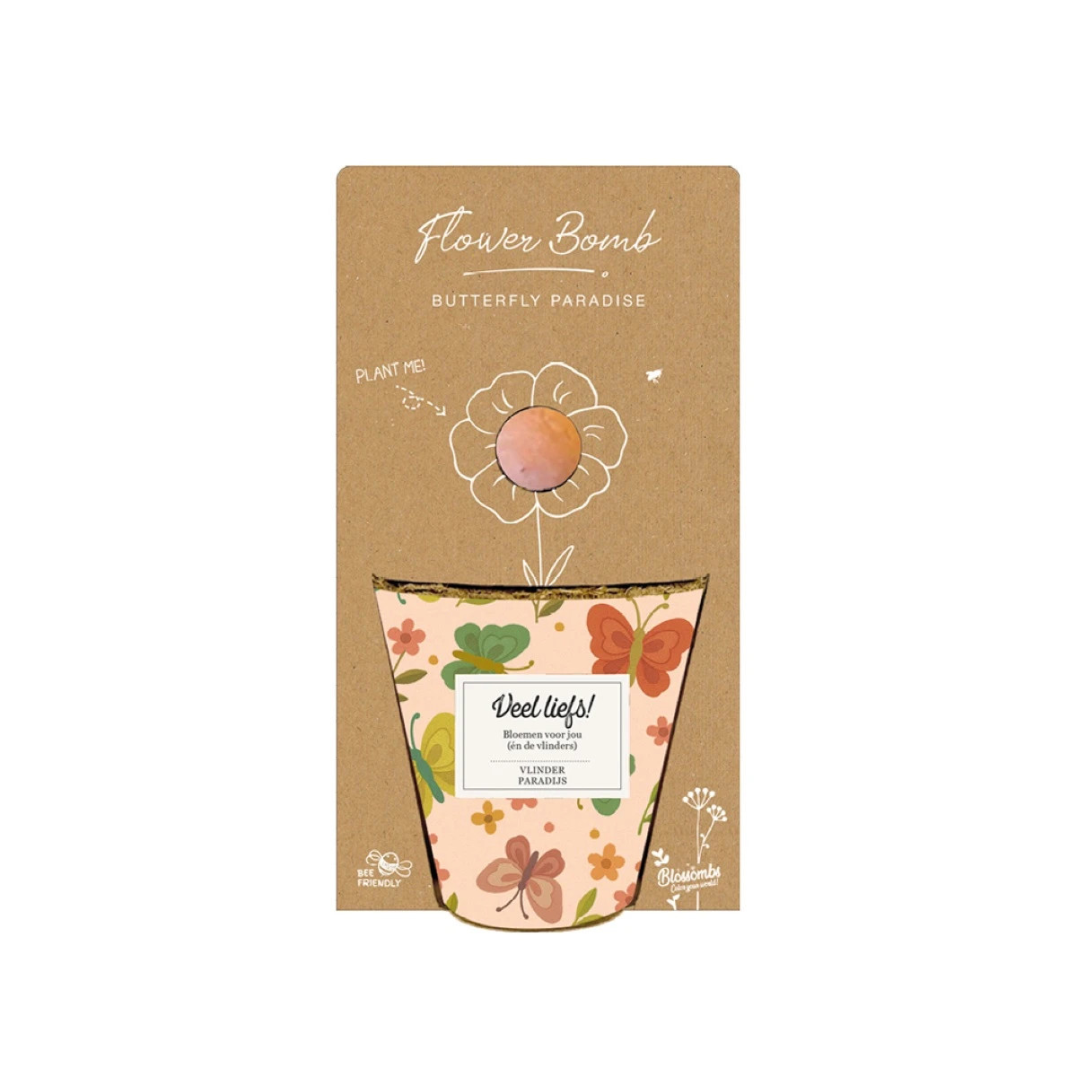 Pestovateľský set - Grow kit - zmes pre motýle - Blossombs - 1 ks