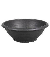 Žardinka Campana plastová antracit - 25 x 10cm - pestovateľské pomôcky - 1 ks