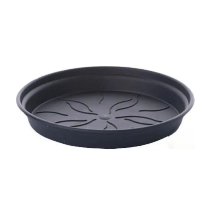 Podmiska Green Basics - čierna - 25 cm - pestovateľské pomôcky - 1 ks