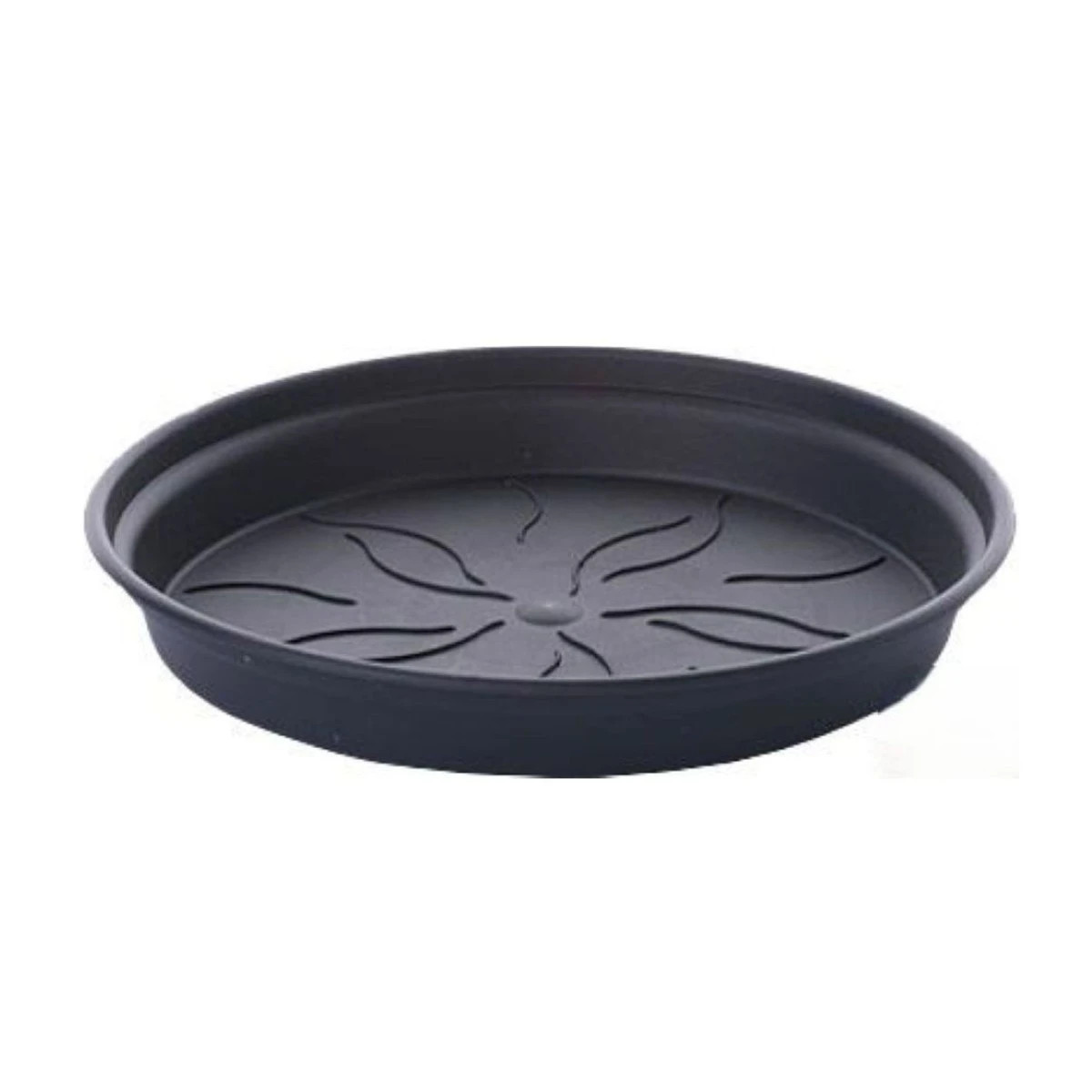 Podmiska Green Basics - čierna - 25 cm - pestovateľské pomôcky - 1 ks