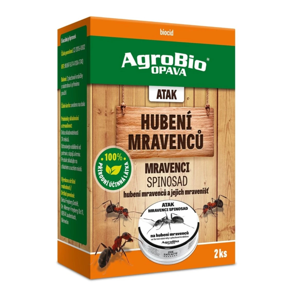 ATAK Hubenie mravcov - AgroBio - ochrana proti hmyzu