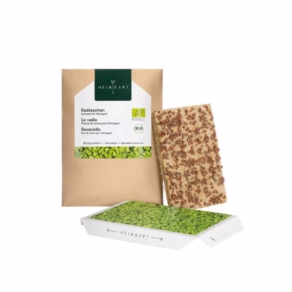 BIO Reďkovka - mikrozelenina - microgreens - Heimgart - náhradné pláty - 1 ks