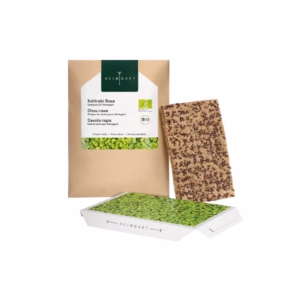 BIO Kaleráb - mikrozelenina - microgreens - Heimgart - náhradné pláty - 1 ks