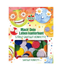 Semienkové kvetinové konfetti - okrúhle - Sperli - predaj semien - 1 ks