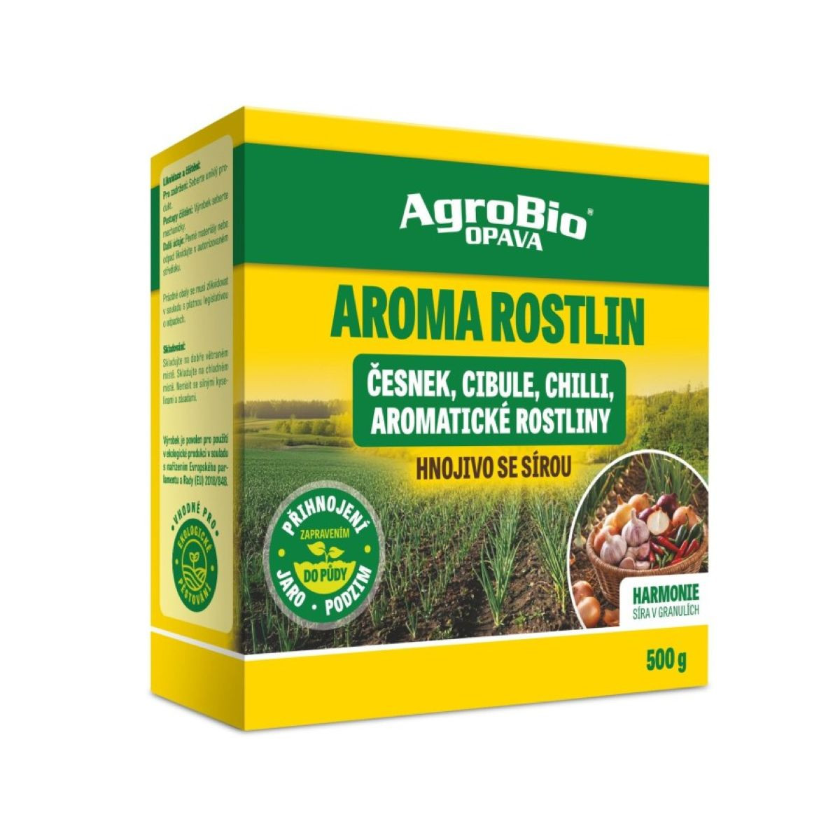 HARMÓNIA Síra v granuliach - AgroBio - predaj hnojív - 500 g